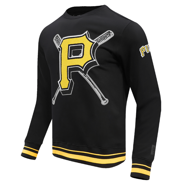 Black Pittsburgh Pirates Pro Standard Mashup Crewneck Fleece