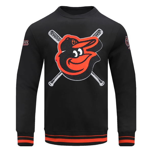 Black Baltimore Orioles Pro Standard Mashup Crewneck Fleece