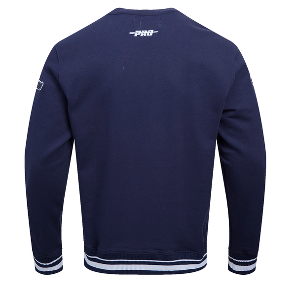 Navy Blue New York Yankees Pro Standard Mashup Crewneck Fleece