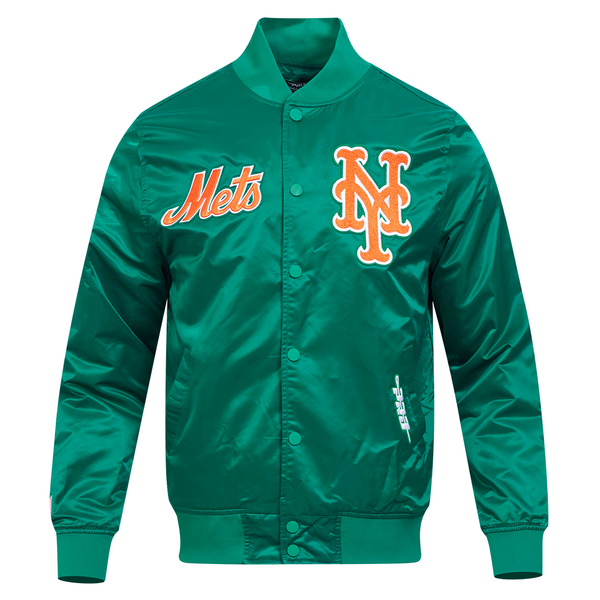 Green New York Mets Pro Standard Light Satin Jacket – Exclusive Green New York Mets Pro Standard Light Satin Jacket – Exclusive