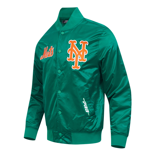 Green New York Mets Pro Standard Light Satin Jacket – Exclusive Green New York Mets Pro Standard Light Satin Jacket – Exclusive