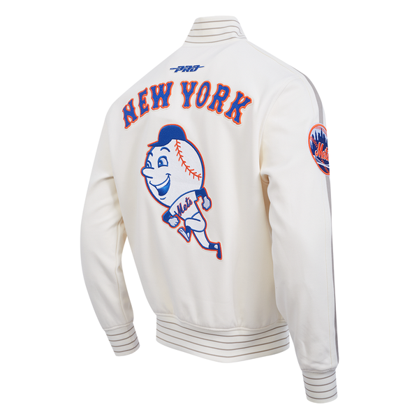 Now York Mets Made in USA スタジャン Off White New York Mets Pro Standard Game Day Jacket – Exclusive