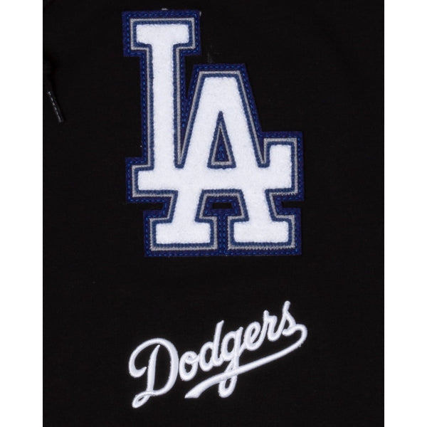 Los Angeles Dodgers Logo Select Black Hoodie - Size: L, MLB by New Era