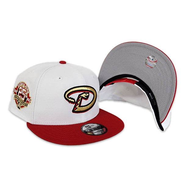 Arizona Diamondbacks TEAM-BASIC SNAPBACK Red-White Hat