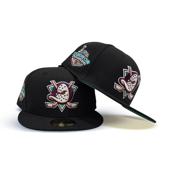 Black-Anaheim-Ducks-Fitted-