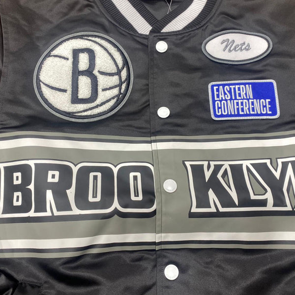 mitchell&ness Brooklyn Nets トラックジャケット black-brooklyn-nets-rush-