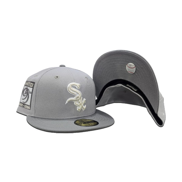Light Gray Chicago White Sox Storm Gray Visor Gray Bottom 95