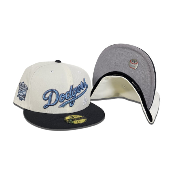 Vegas Gold Los Angeles Dodgers Royal Blue Visor Gray Bottom 40th  Anniversary Side Patch New Era 59Fifty Fitted