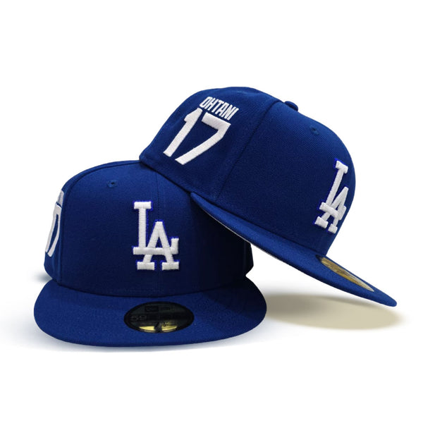 Royal Blue Los Angeles Dodgers Gray Bottom # 17 Shohei Ohtani 