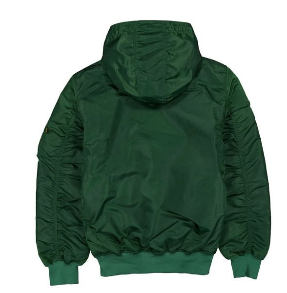 Green Oakland Athletics Alpha Industries X New Era L-2B Hooded Green Oakland Athletics Alpha Industries X New Era L-2B Hooded