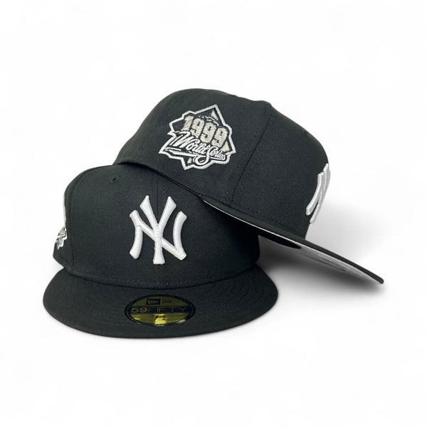 Black NY Yankees 1999 World Series Side Patch New Era 59Fifty