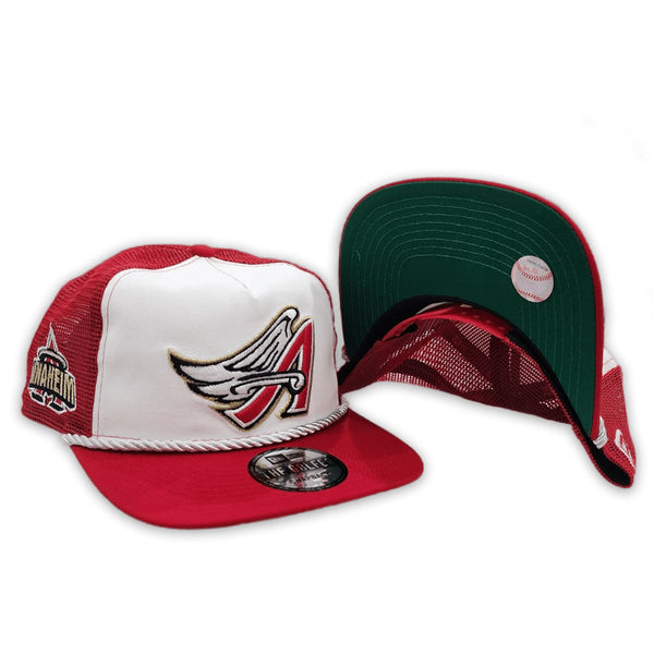 New Era Anaheim Angels Glitter Strapback 9Twenty Women's | Los Angeles  Angles of Anaheim Red