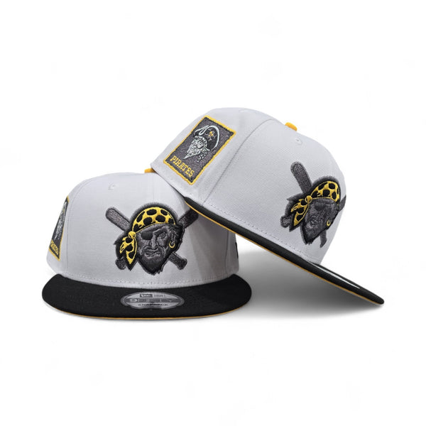 年末のプロモーション大特価！ Bottom Yellow Pirates Pittsburgh White Pirates Patch Side 応援グッズ