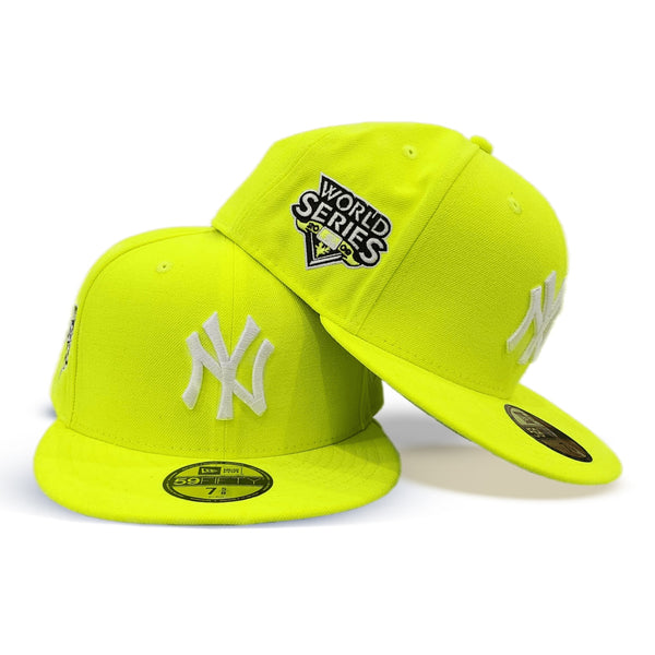 【US限定】NEW ERA 59FIFTY New York Yankees Neon Pink/Yellow New York Yankees Anniversary 59FIFTY 99 World Series Gold