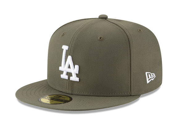 Olive Green Los Angeles Dodgers Gray Bottom 2024 World