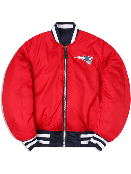 New 2024 England Patriots reversible mens jacket