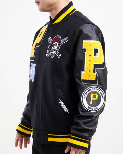 PITTSBURGH PIRATES HOME TOWN WOOL VARSITY JACKET (YELLOW) – Pro Standard