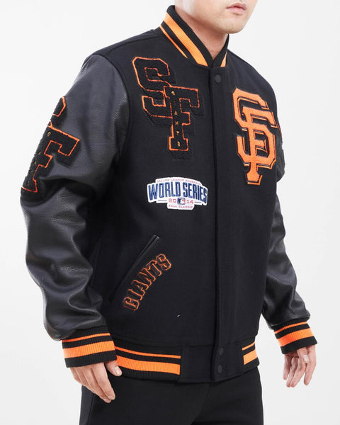 Full-Zip Mash Up San Francisco Giants Varsity Jacket - HJacket