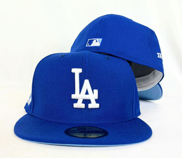 Los Angeles Dodgers New Era 1959 MLB All-Star Game Patch Pink Undervisor  59FIFTY Fitted Hat 