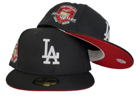 Antigua LA Dodgers P/O Black w/Red LA