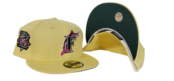 Florida Marlins 10th Anniversary Patch “Watermelon”Colorway from Exclusive  Fitted : r/neweracaps