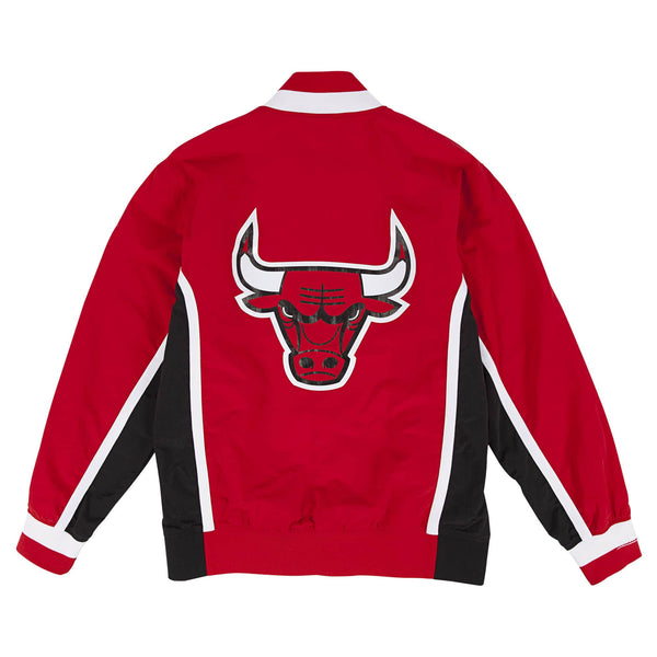 Men's Mitchell & Ness Red/Black Chicago Bulls Hardwood