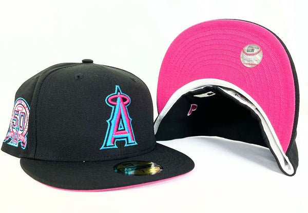 New Era 59Fifty Rose Gold Los Angeles Angels 25th Anniversary