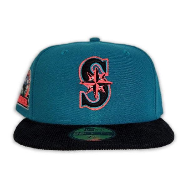 New Era / Hat Stop Exclusive Teal Seattle Mariners Corduroy Brim Fit