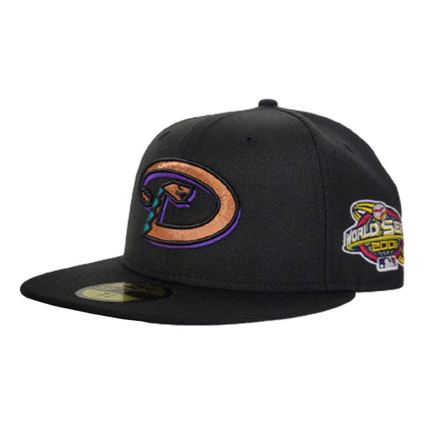 59FIFTY Arizona Diamondbacks 2001 World Series Champions - Grey UV 7 7/8