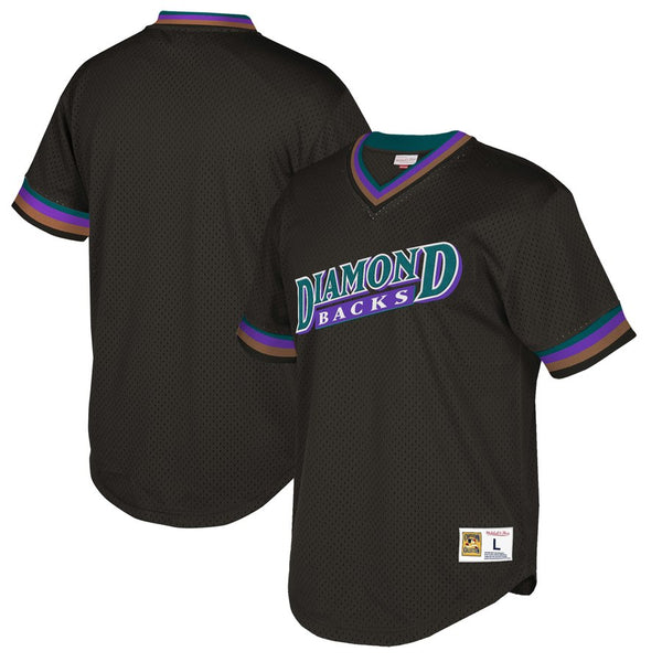 Arizona Diamondbacks Mitchell & Ness Mesh V-Neck – Exclusive Fitted Inc.