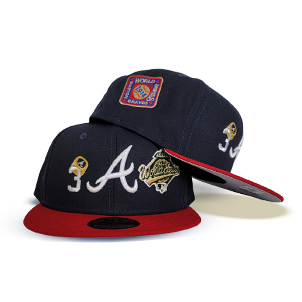 New Era Atlanta Braves World Series Champions 2021 59Fifty Fitted