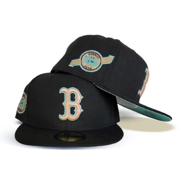 Boston Red Sox New Era Fenway Park 100th Anniversary Patch Undervisor  59FIFTY Fitted Hat - White