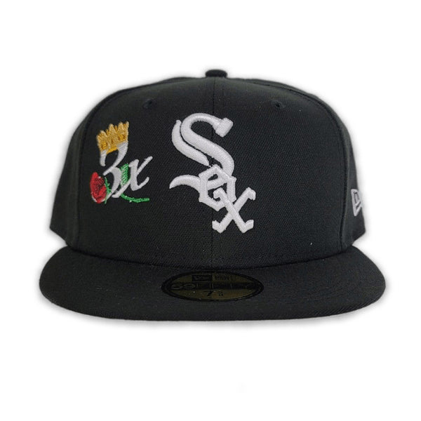Black Chicago White Sox 3X championship Ring New Era Fitted Hat – Sports  World 165