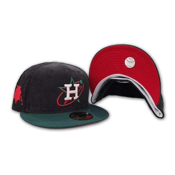 Red and black astros hat Clearance
