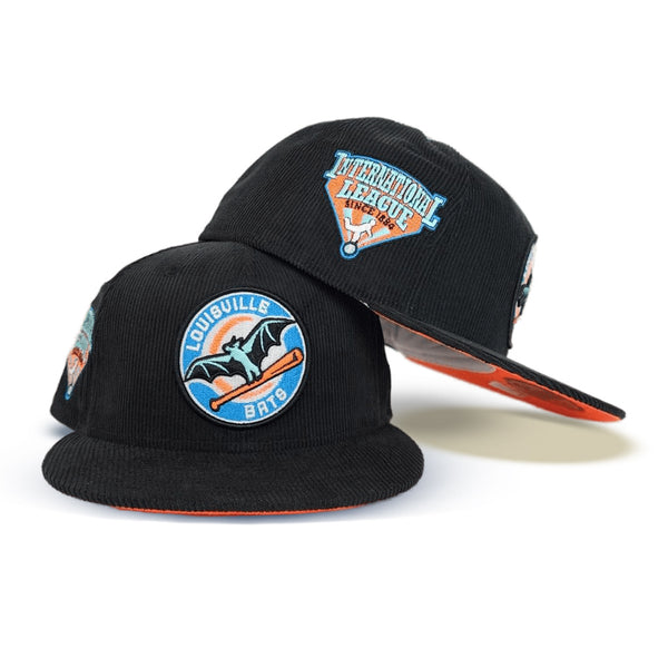 Black Corduroy Louisville Bats Orange Bottom International League