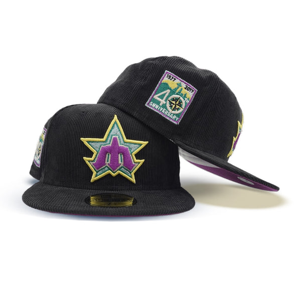 Seattle Mariners 40th Anniversary Blue Silver 59Fifty Fitted