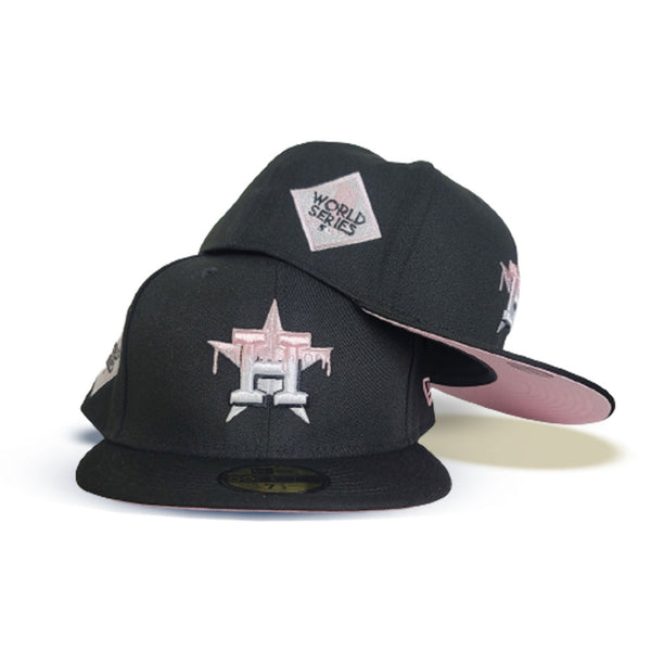 NEWERA Astros ハット Black Houston Astros 2005 World Series Side Patch New Era