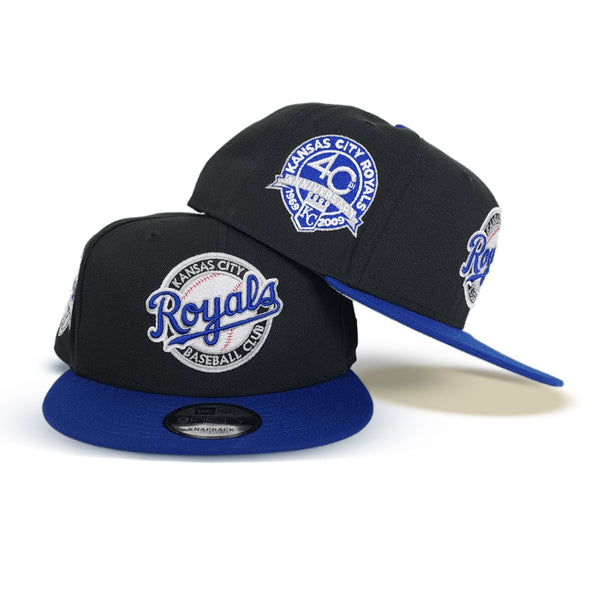 Kansas City Royals New Era 2015 World Series Side Patch 9FIFTY Snapback Hat  - Royal