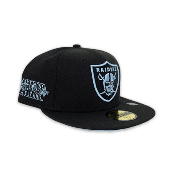 Las Vegas Raiders SB XVII CLOUD-UNDER Black Fitted Hat