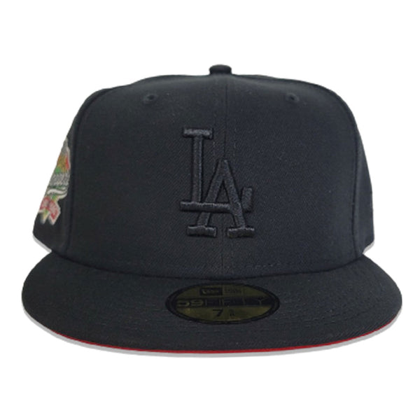 Exclusive New Era 59Fifty fashion Aux Pack Los Angeles Dodgers 100th Anniversary Patch