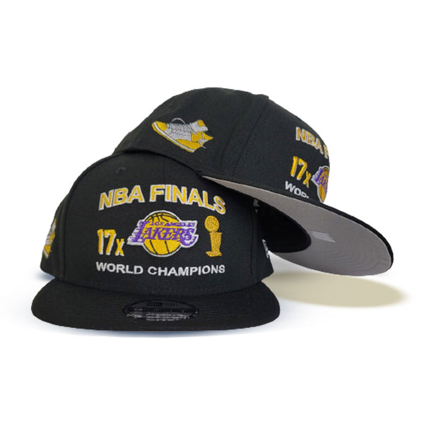 Black NBA Finals 17X World Champions Los Angeles Lakers New