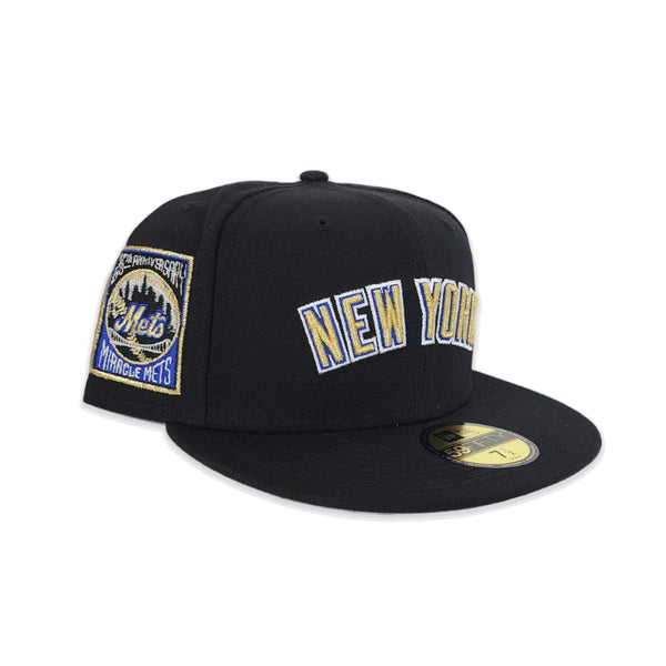 Black New York Mets 25th Anniversary Side Patch New Era