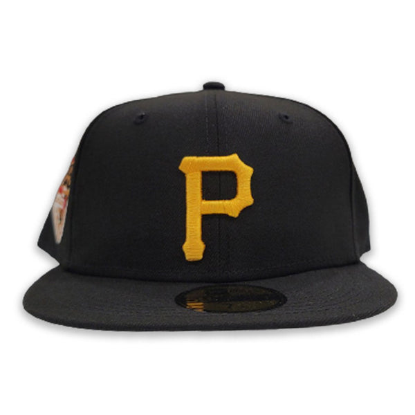 New Era Black Yellow Grey Bottom Pittsburgh Pirates 1959 All Star Game  Fitted Hat – Exclusive Fitted Inc.