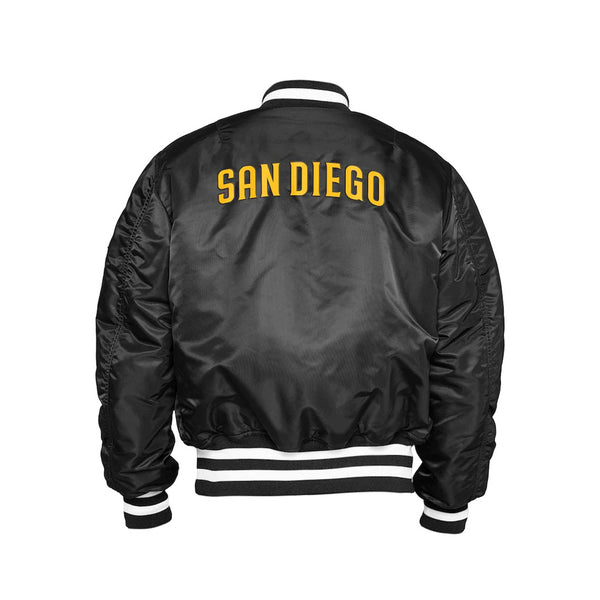 NFL LAS VEGAS RAIDERS X ALPHA INDUSTRIES MA-1M BOMBER JACKET