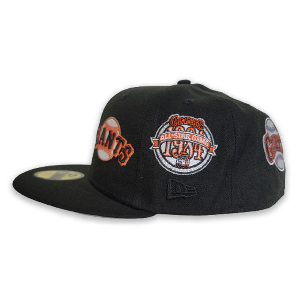 Men's San Francisco Giants New Era Black Philippines Flag Stated 59FIFTY  Fitted Hat
