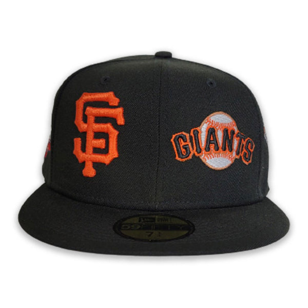 New Era San Francisco Giants 20 AT 24 Black Pearl Two Tone Edition 59Fifty  Fitted Hat, DROPS