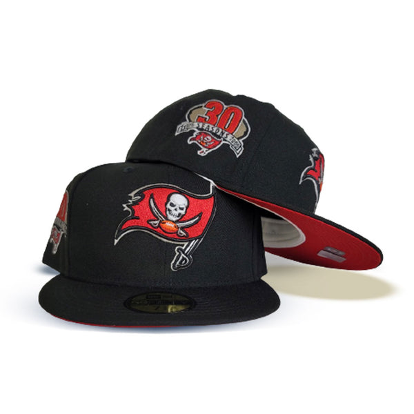 59Fifty Tampa Tarpons Logo Patch Word Hat - Black, Red