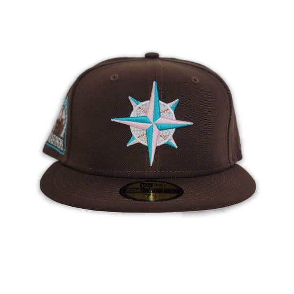 Brown Seattle Mariners Pink Bottom 30th Anniversary Side Patch New Era –  Exclusive Fitted Inc.