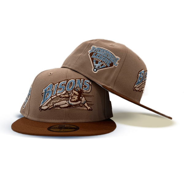 New Era 59Fifty Fitted Cap - SIDEPATCH Buffalo Bills camel - 6 7/8