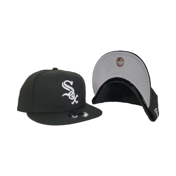 Chicago White Sox Black New Era 9Fifty Snapback Hat